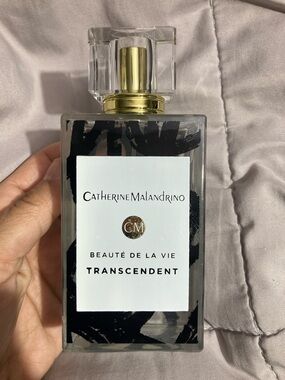 Catherine Malandrino Transcendent Clear Bottle with Gold Accents